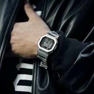 Đồng Hồ Casio Nam Dây Thép Không Ghỉ G Shock Gmw B5000d 1..