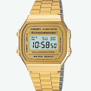 Đồng Hồ Unisex Dây Kim Loại Casio A168wg 9wdf