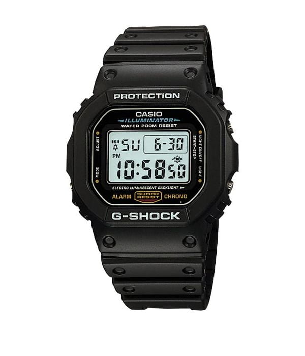 Đồng Hồ Casio Mặt Vuông G Shock Dw 5600e 1vdf Nam Donghocasio Vn