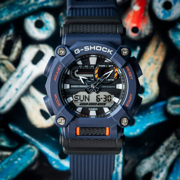 Đồng Hồ Nam Dây Nhựa Casio G Shock Chính Hãng Ga 900 2adr..